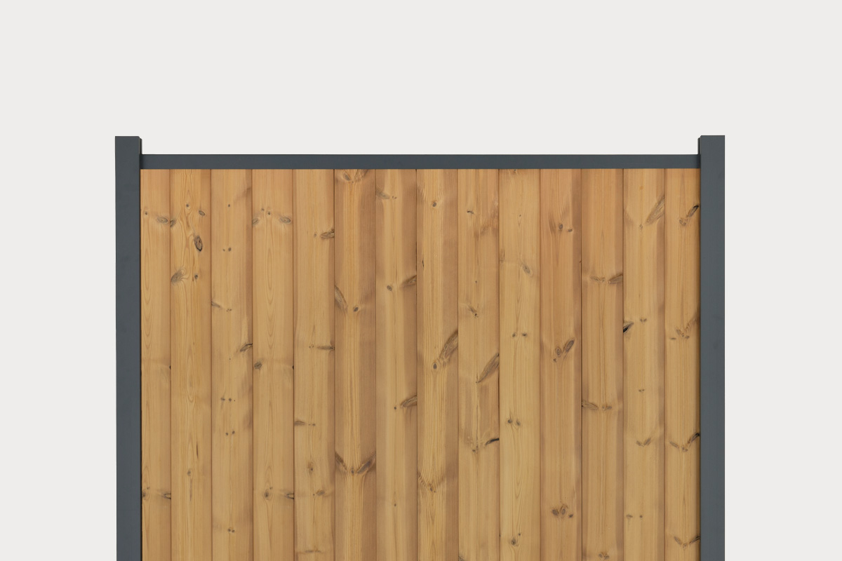Fency Wood Naturel Grenen Verticaal